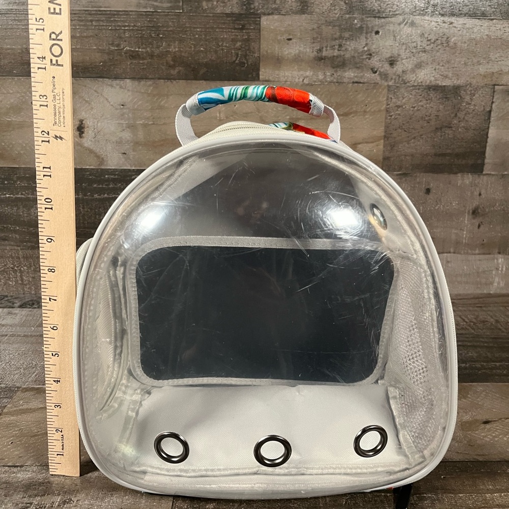 Bubble Backpack Cat Carrier Bag Pet Clear Travel Carrier - Picture 10 of 11